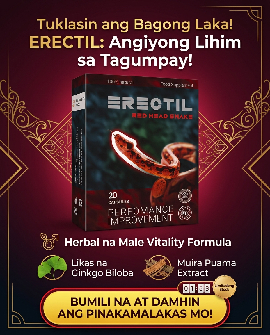 Tuklasin ang bagong lakas — Erectil ang lihim sa tagumpay